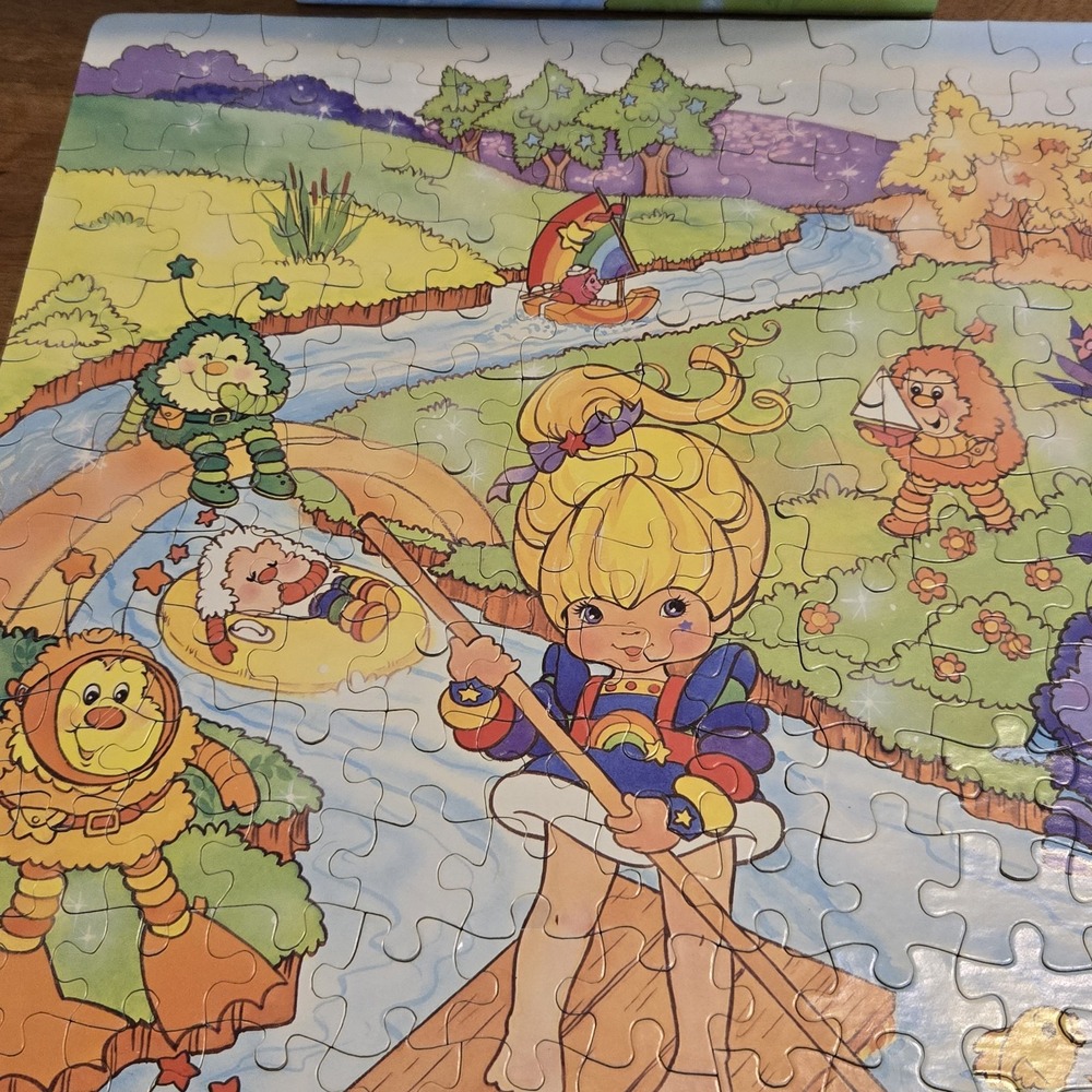 Vintage 1983 Hallmark Rainbow Brite Jigsaw Puzzle 200 Piece - Picture 2 of 15